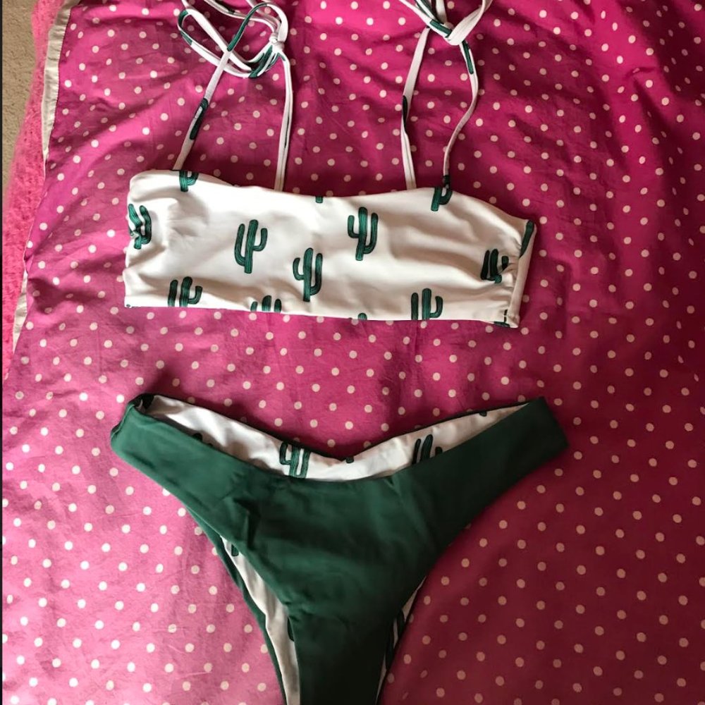 Reversible Cacti Bikini